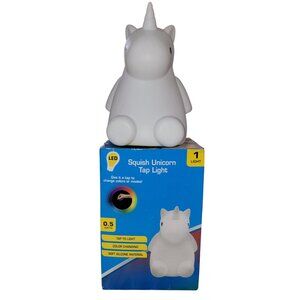 Squish Unicorn Tap Light LED With Color Changing Modes